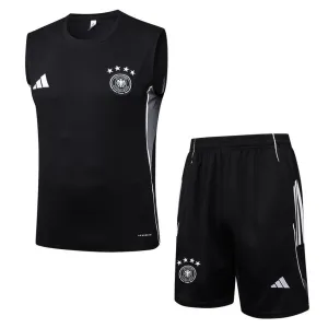 Ensemble Short et Débardeur Allemagne 2025/26 - Noir