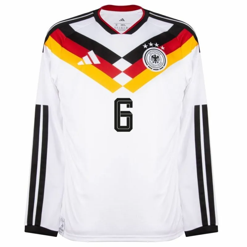 Alemania KIMMICH 2026/27 Camiseta local de manga larga - Blanca