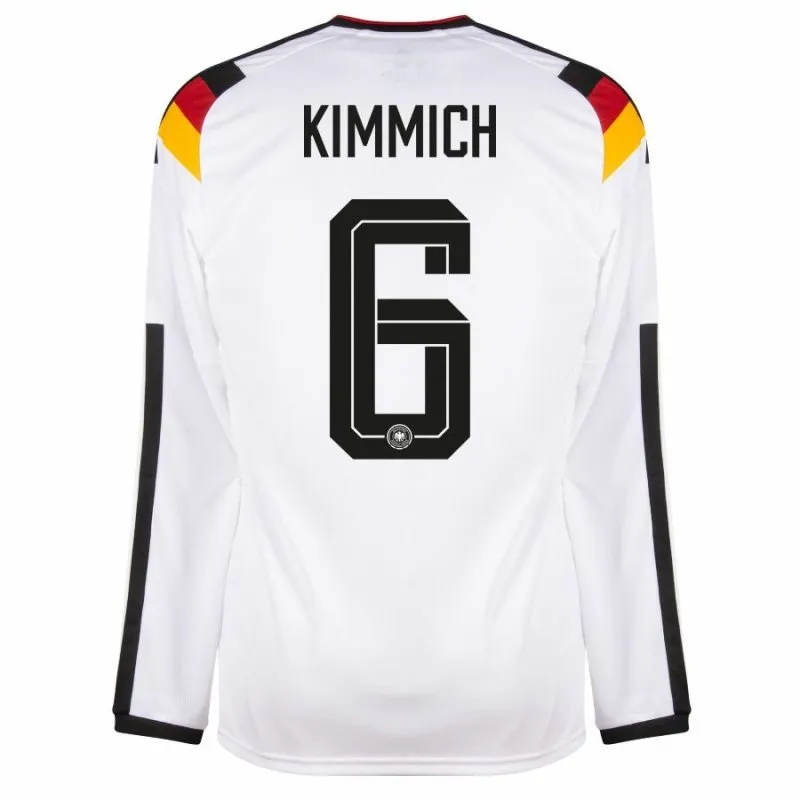 Alemania KIMMICH 2026/27 Camiseta local de manga larga - Blanca