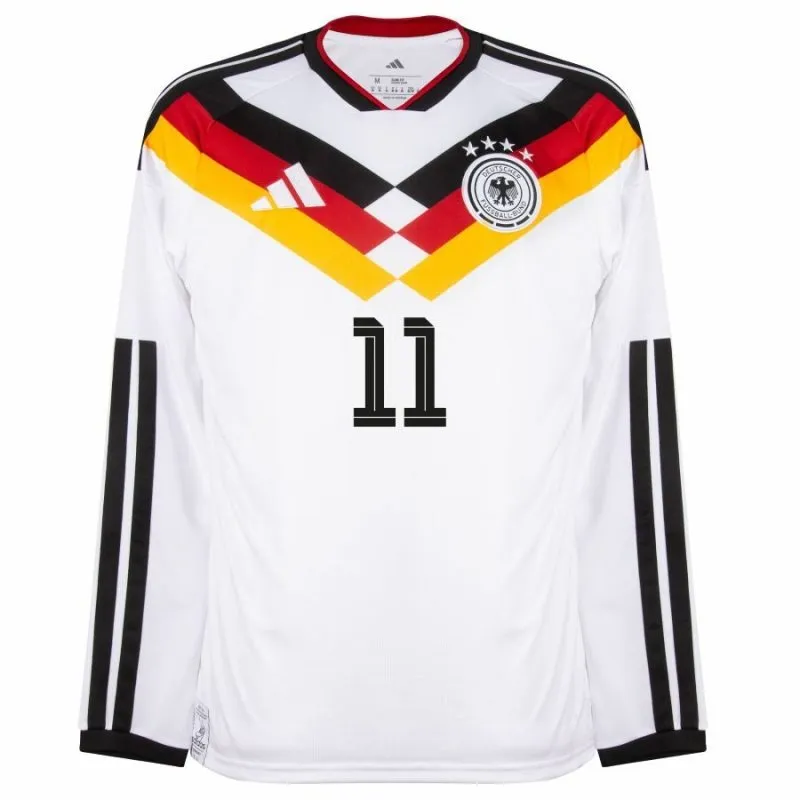 Allemagne WOITEMADE 2026/27 Maillot domicile à manches longues - Blanc
