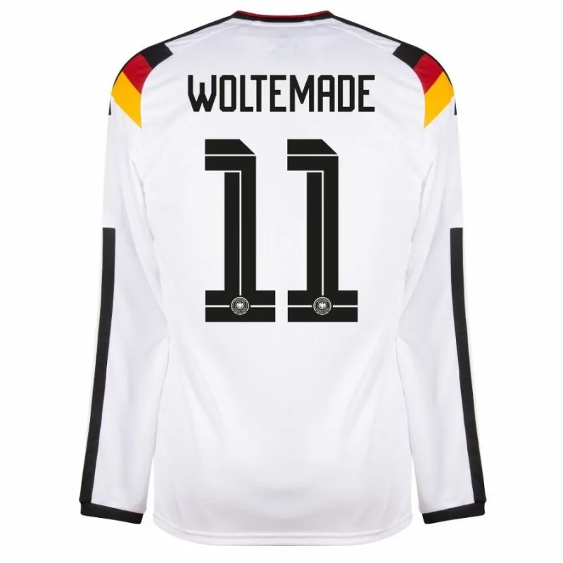 Allemagne WOITEMADE 2026/27 Maillot domicile à manches longues - Blanc