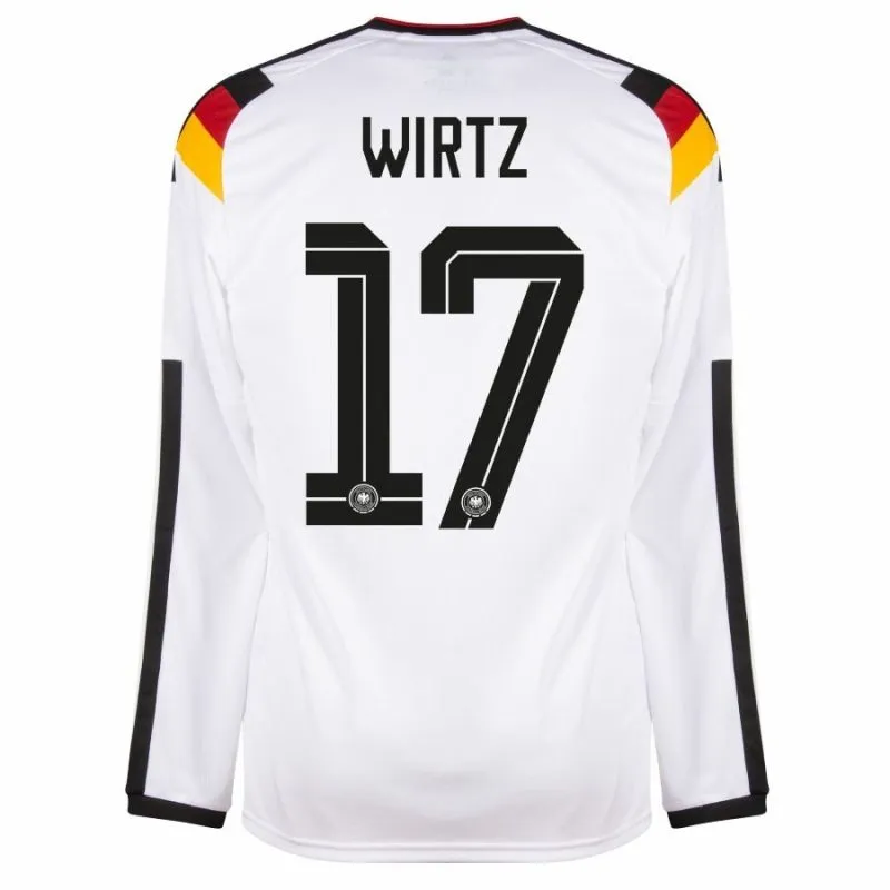 Allemagne WIRTZ 2026/27 Maillot domicile à manches longues - Blanc