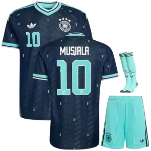 Kit Enfant Extérieur Allemagne MUSIALA 2026/27 Bleu