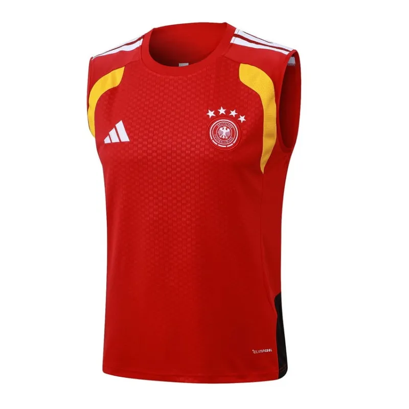 Ensemble Gilet Allemagne 2026/27 Rouge