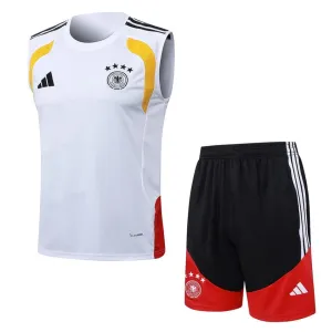 Ensemble Gilet Allemagne 2026/27 Blanc