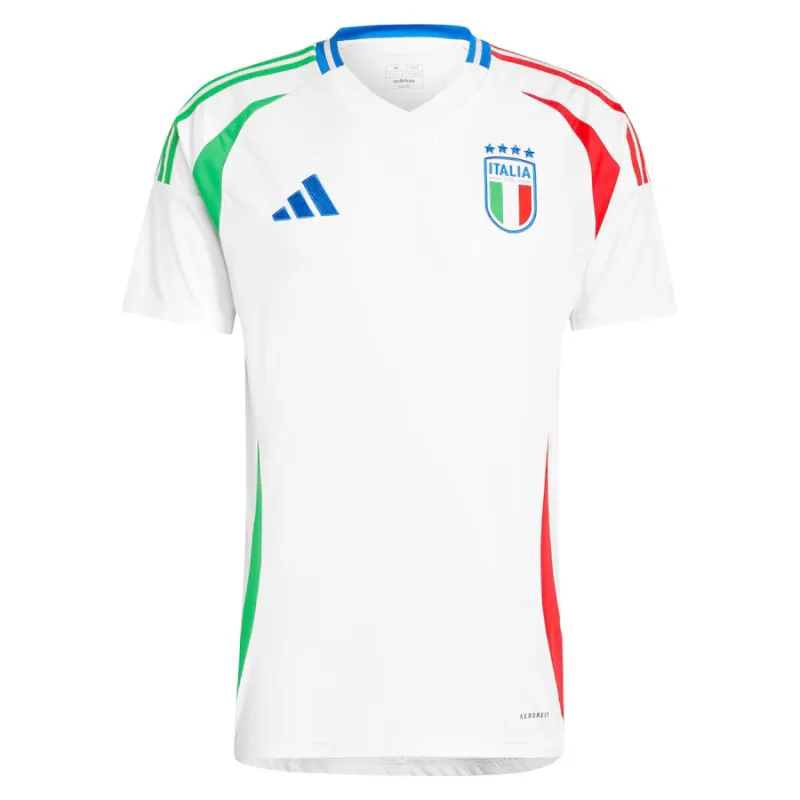 Italiens 2024/25 Auswärts-Trikot - Weiß