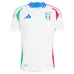 Italiens 2024/25 Auswärts-Trikot - Spielerversion - Weiß