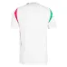 Italiens 2024/25 Auswärts-Trikot - Spielerversion - Weiß