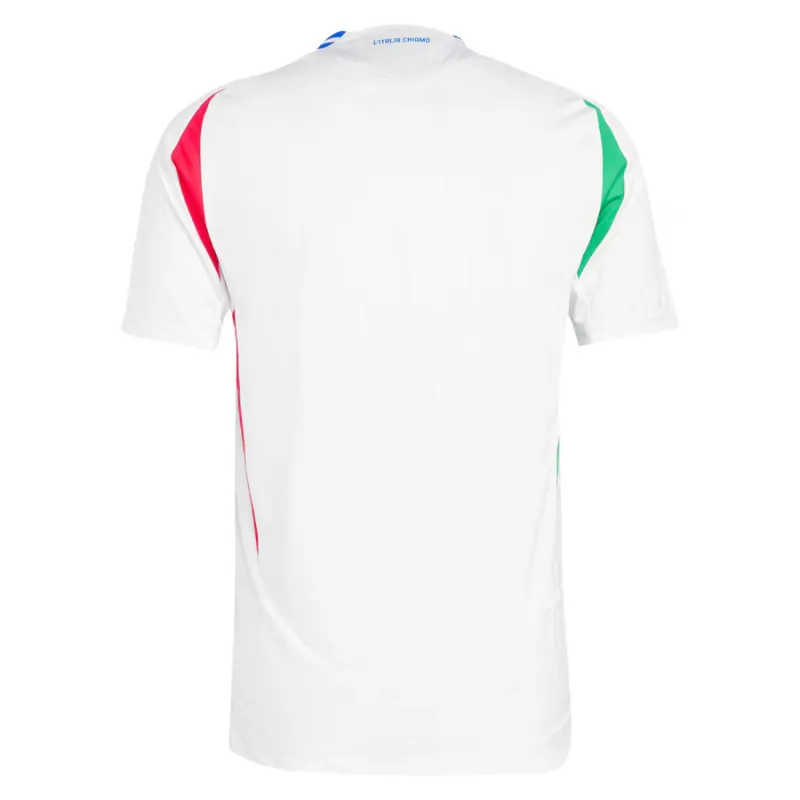 Italiens 2024/25 Auswärts-Trikot - Spielerversion - Weiß