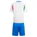Il kit di maglio per bambini di trasferta dell'Italia 2024/25 - Bianco