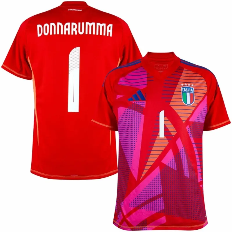 Donnarummas Italiens 2024/25 Torwarttrikot - Rot