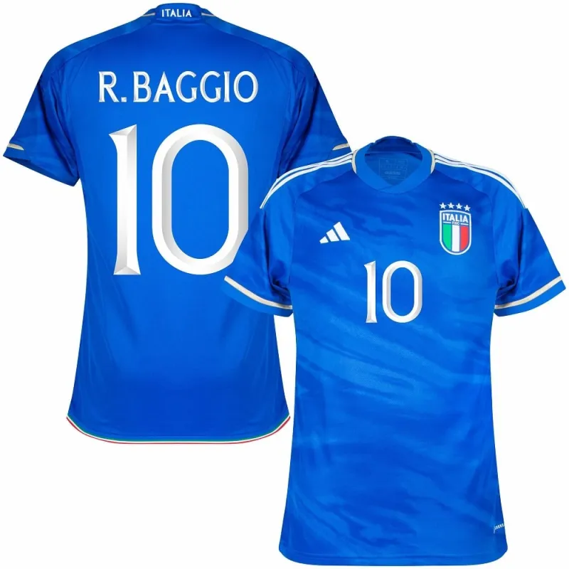 Baggios Italiens 2023/24 Heimtrikot - Blau