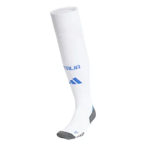 Italy's 2024/25 Away Football Socks - White