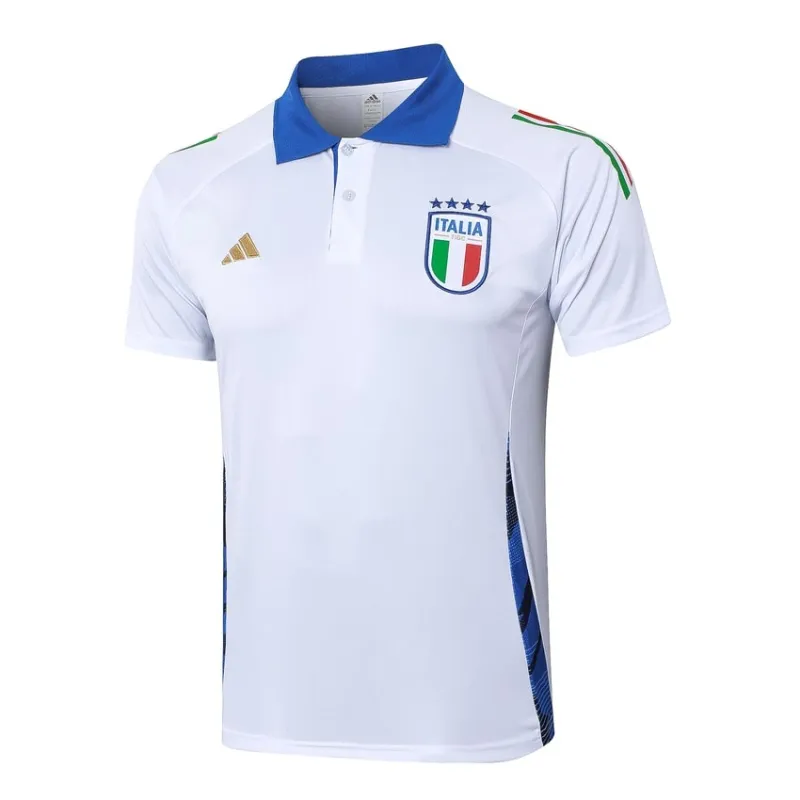 Ropa de deporte POLO + pantalones de Italia 2024/25 - blanco