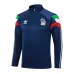 Traje de deporte de manga larga + pantalones de Italia 2024/25 - azul oscuro