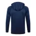 Italienische Hooded-Sportkleidung + Hosen 2024/25 - blau