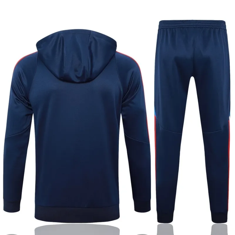 Italienische Hooded-Sportkleidung + Hosen 2024/25 - blau