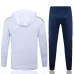 Italienische Hooded-Sportkleidung + Hosen 2024/25 - weiß