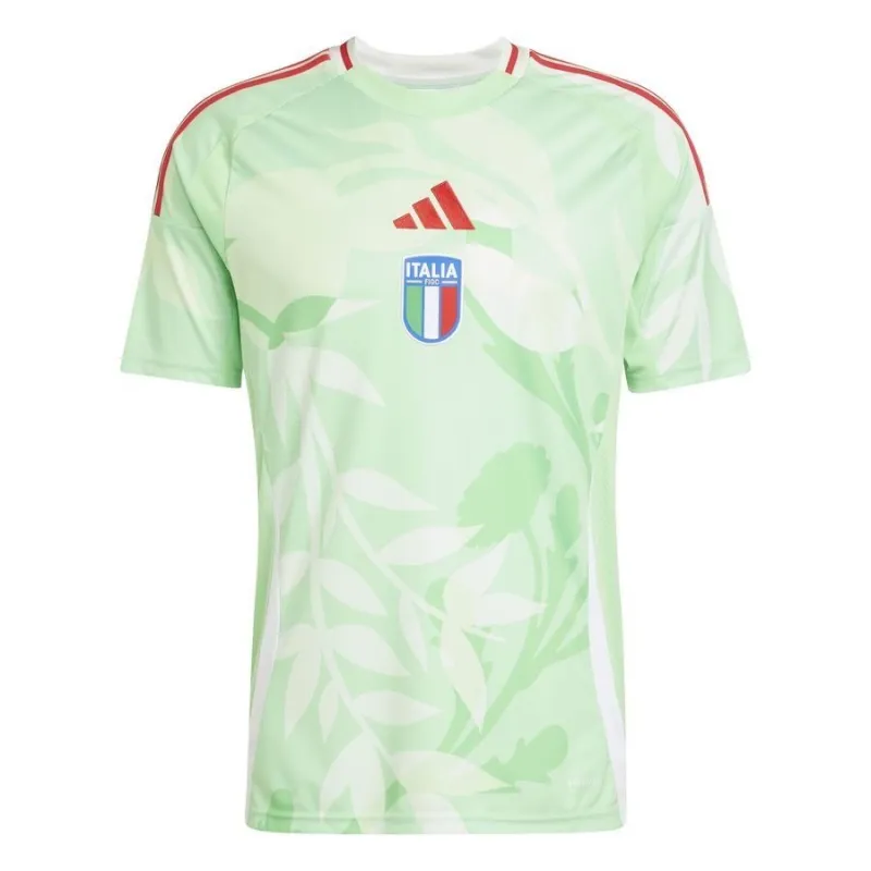 Italien 2024 EURO Auswärts Herren-Trikot Hellgrün