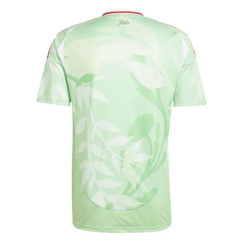 Italien 2024 EURO Auswärts Herren-Trikot Hellgrün