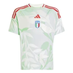 Italien 2024 EURO Auswärts Kinder-Trikot Hellgrün