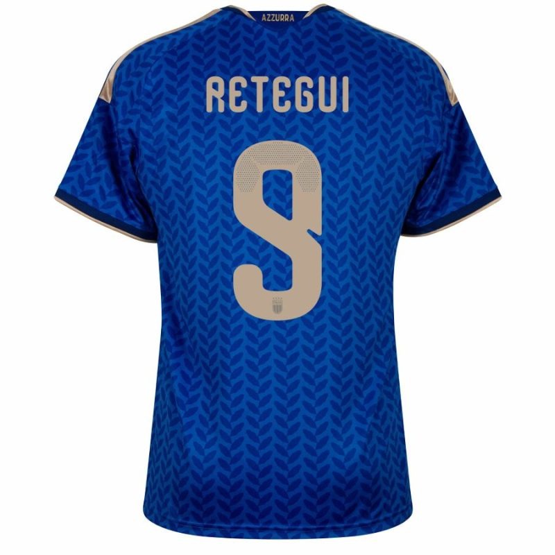 Italie RETEGUI 2026/27 Maillot Domicile - Bleu