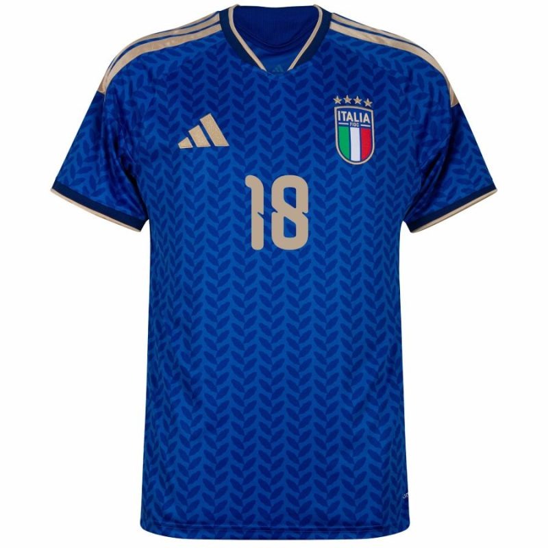 Italie BARELLA 2026/27 Maillot Domicile - Bleu