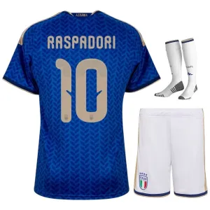 Italien RASPADORI 2026/27 Heim-Kinderkit - Blau