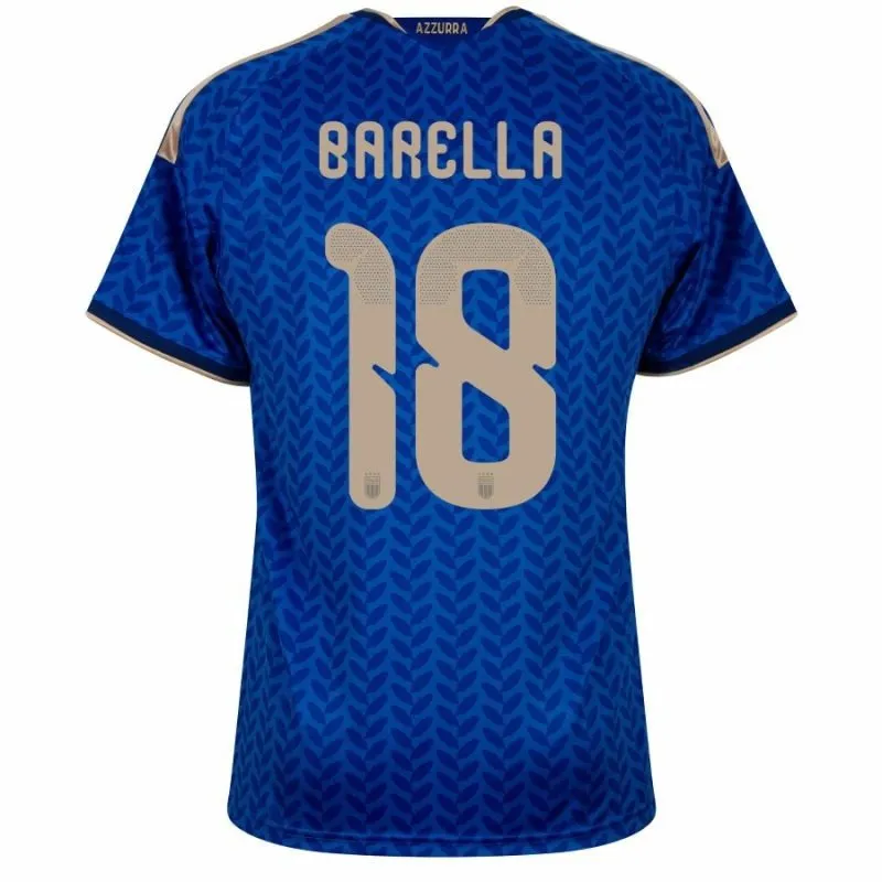 Italien BARELLA 2026/27 Heim-Kinderkit - Blau