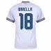 Italia BARELLA 2026/27 Maglia Trasferta Bambino Bianco