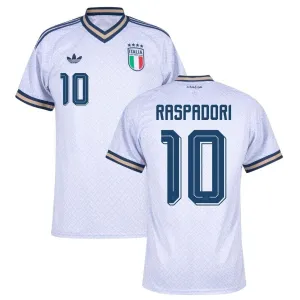 Maillot Extérieur Italie RASPADORI 2026/27 Blanc