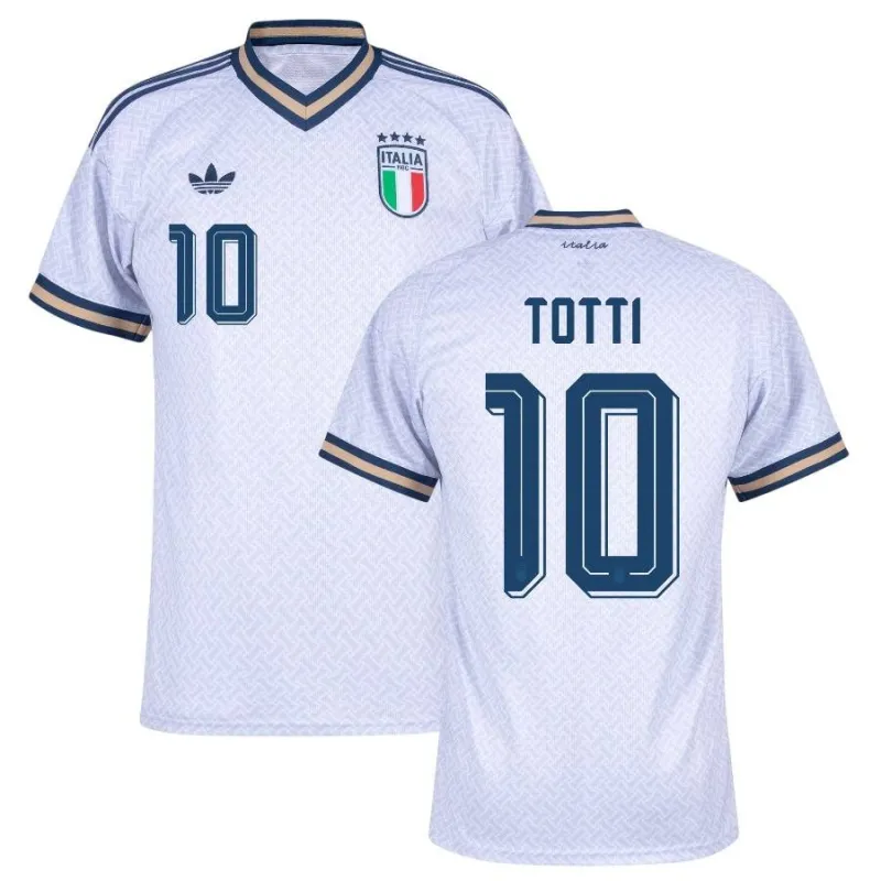 Maillot Extérieur Italie TOTTI 2026/27 Blanc
