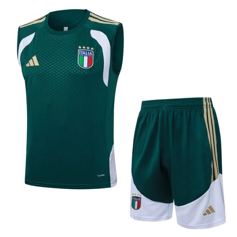 Italien 2026/27 Weste Set Grün
