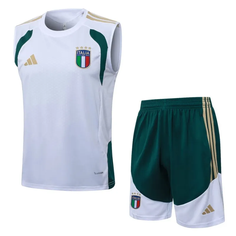 Conjunto Chaleco Italia 2026/27 Blanco