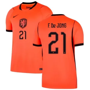 Paesi Bassi F. DE JONG 2026/27 Maglia Casa Arancione