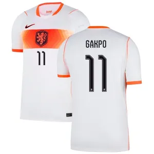 Paesi Bassi GAKPO 2026/27 Maglia Trasferta Bianco