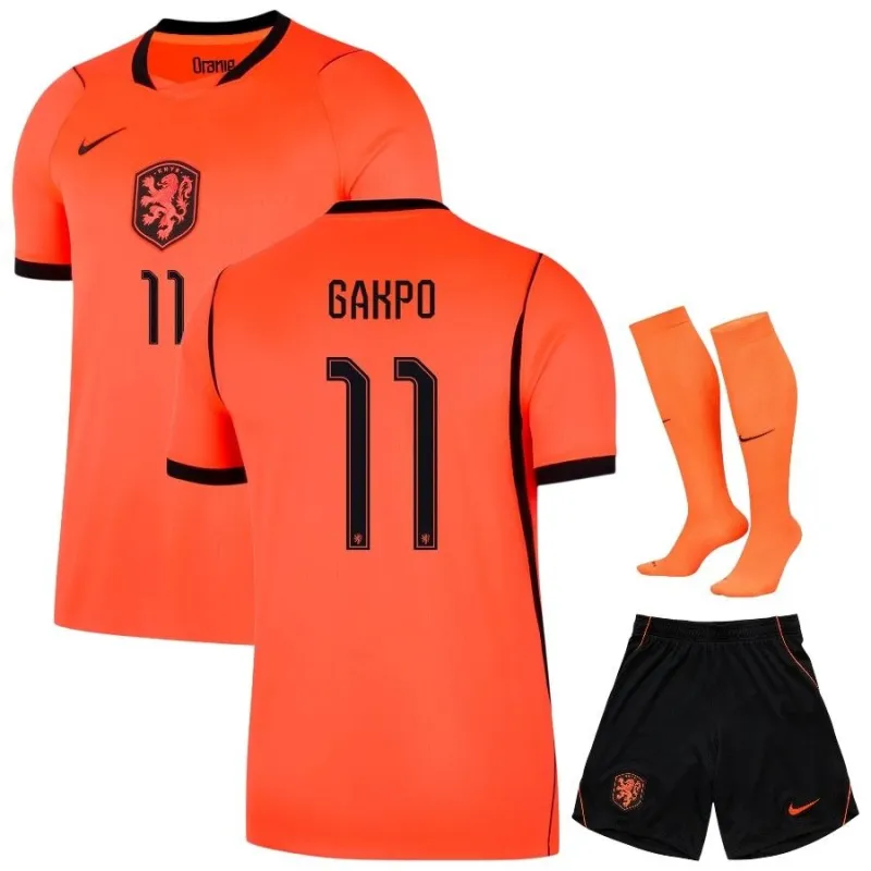 Países Bajos GAKPO 2026/27 Camiseta Local Niño Naranja