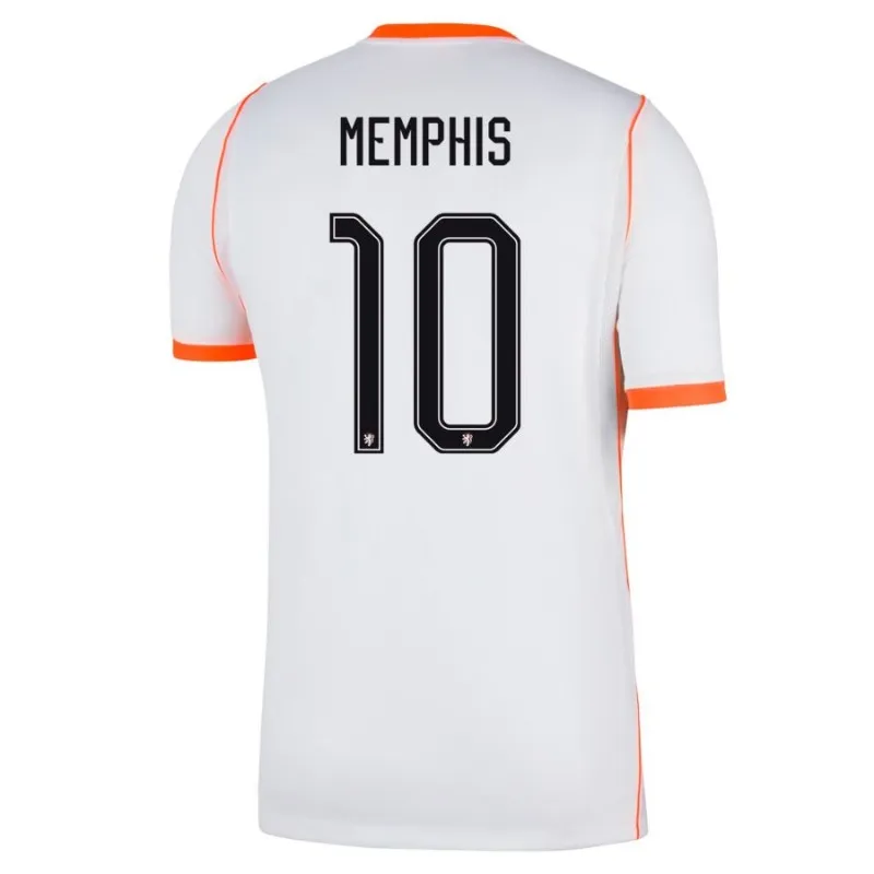 Kit Extérieur Enfant Pays-Bas MEMPHIS 2026/27 Blanc