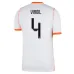 Kit Extérieur Enfant Pays-Bas VIRGIL 2026/27 Blanc