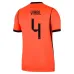 Maillot Domicile Pays-Bas VIRGIL 2026/27 Orange