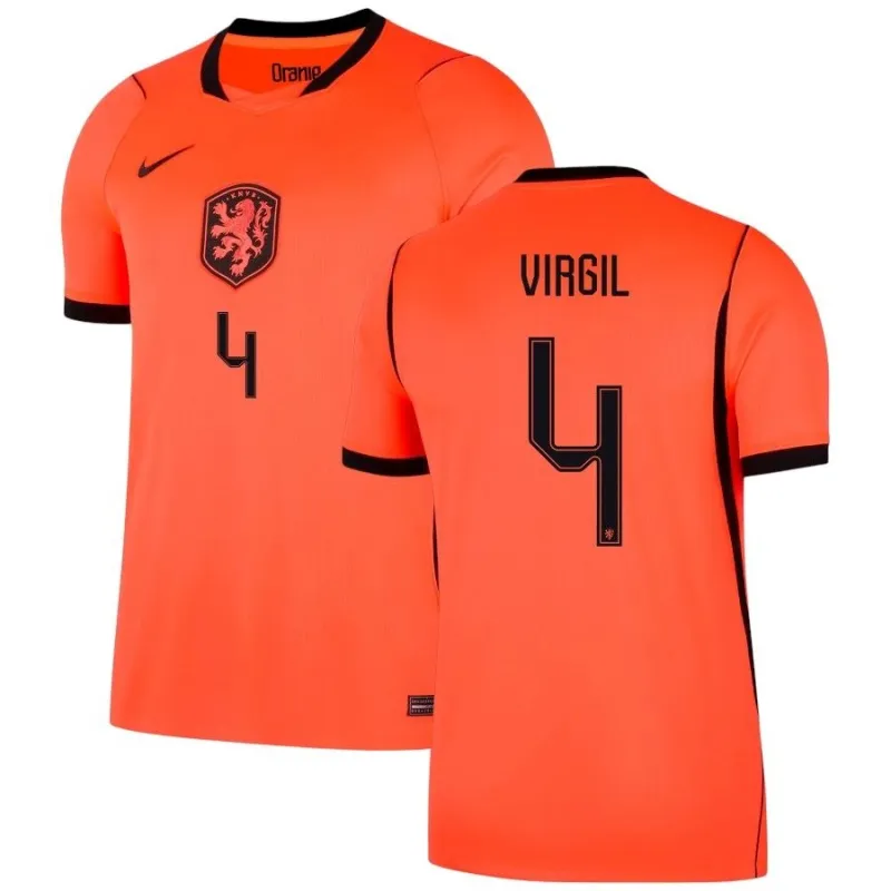 Maillot Domicile Pays-Bas VIRGIL 2026/27 Orange