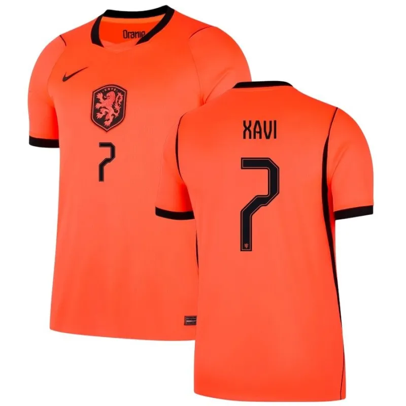Países Bajos XAVI 2026/27 Camiseta Local Naranja