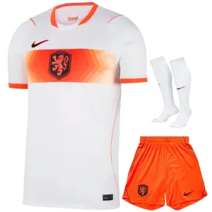Paesi Bassi 2026/27 Maglia Trasferta Bambino Bianco