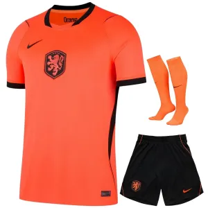 Paesi Bassi 2026/27 Maglia Casa Bambino Arancione