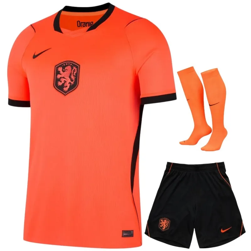 Países Bajos 2026/27 Camiseta Local Niño Naranja