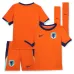 Ensemble de maillot domicile pour enfants des Pays-Bas 2024/25 - orange