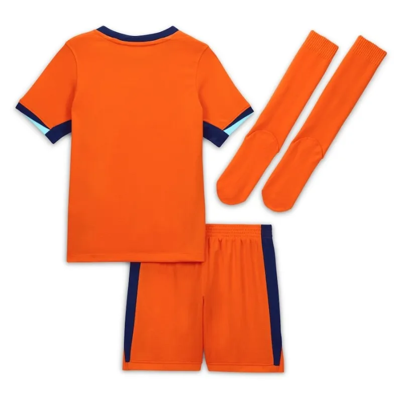 Ensemble de maillot domicile pour enfants des Pays-Bas 2024/25 - orange