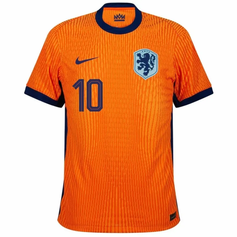 Le maillot domicile des Pays-Bas 2024/25 de Memphis - orange