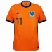 Le maillot domicile des Pays - Bas 2024/25 de Gakpo - orange