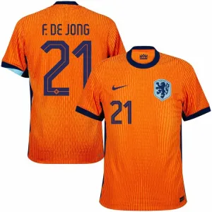 De Jongs Heimtrikot der Niederlande 2024/25 - orange